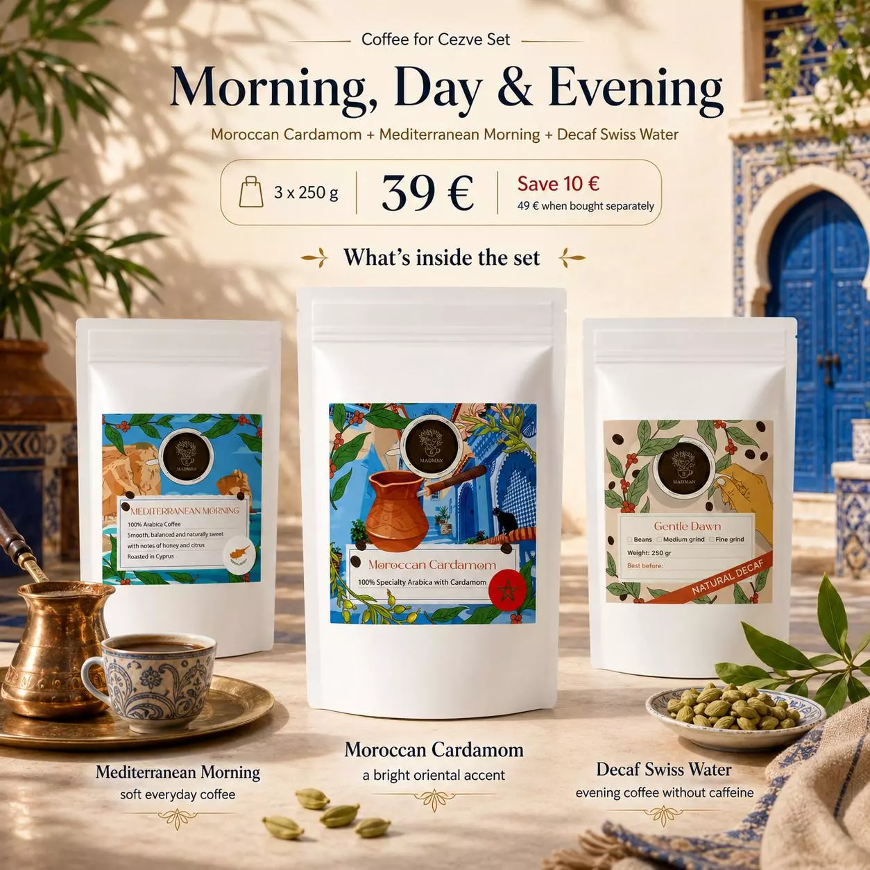 Cezve Coffee Set